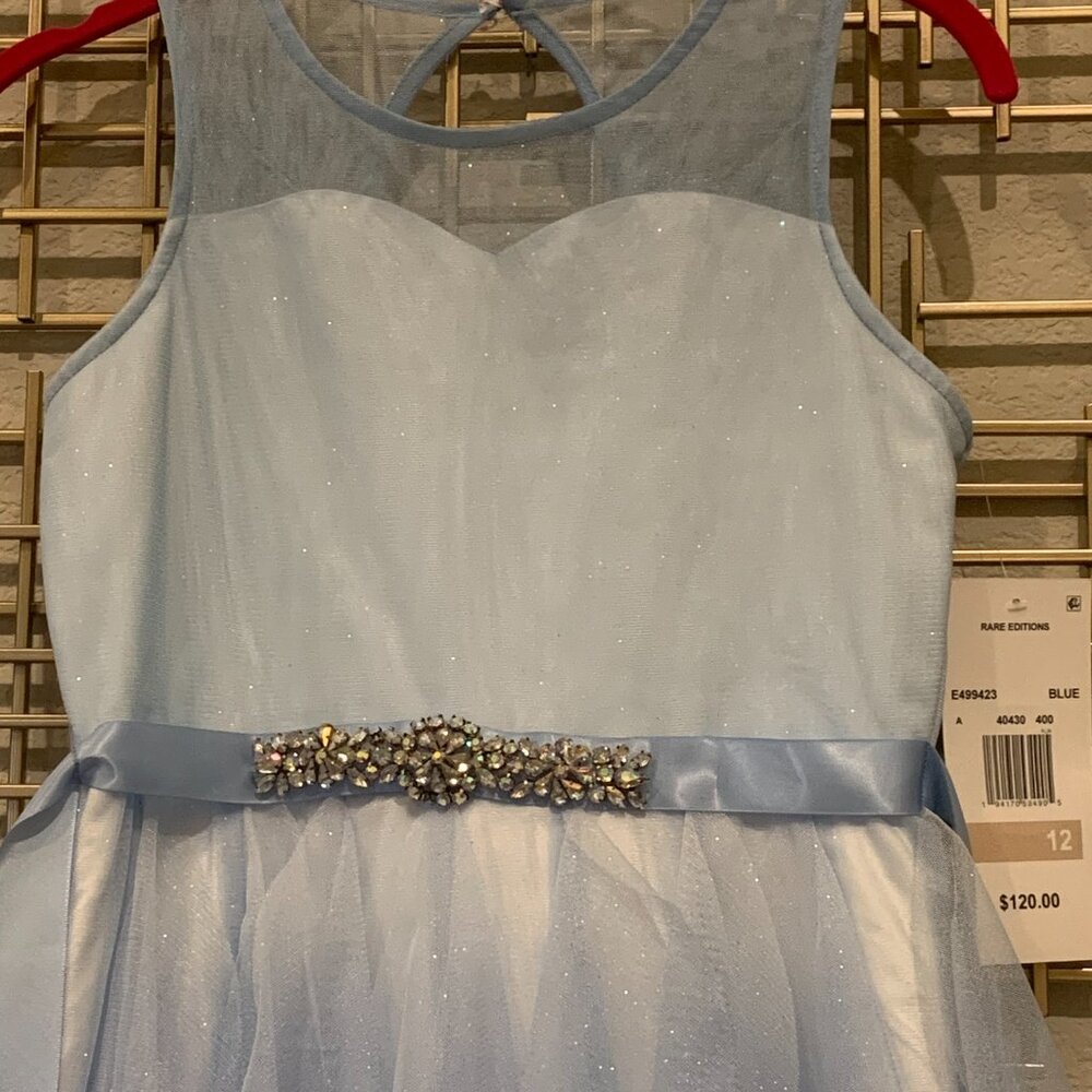 Gorgeous NWT Rare Editions ombre dress Size 12 Girls - Picture 2 of 6